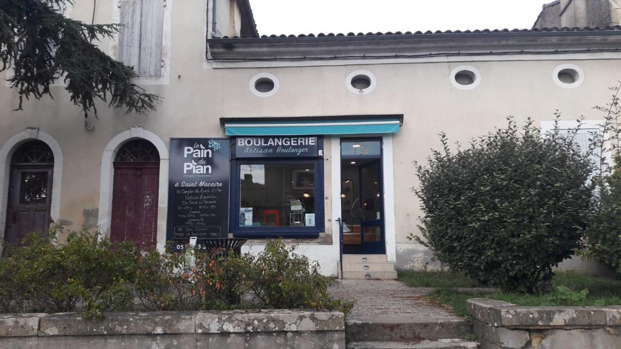 Maison Atypique Dans Cite Medievale Vila Saint-Macaire Exterior foto